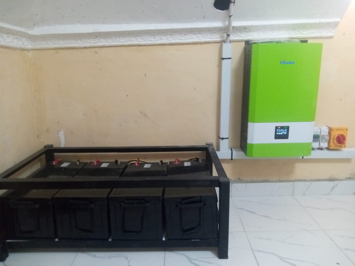 5kW Domestic Solar System installation in Ruai