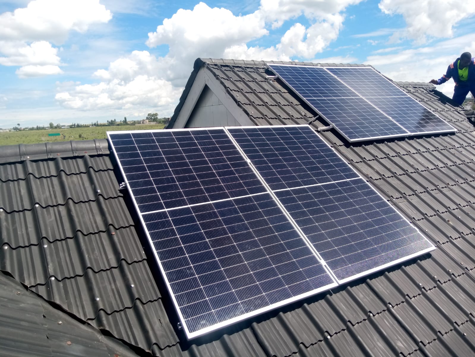 3kW Domestic Solar System Installation in Rongai