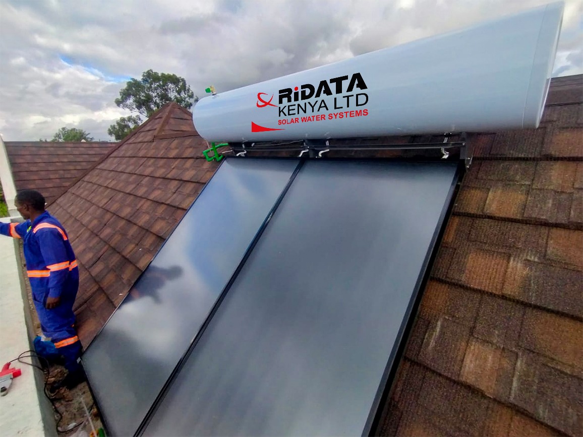 Domestic Solar Water Heating System Installation at Karen, Nairobi