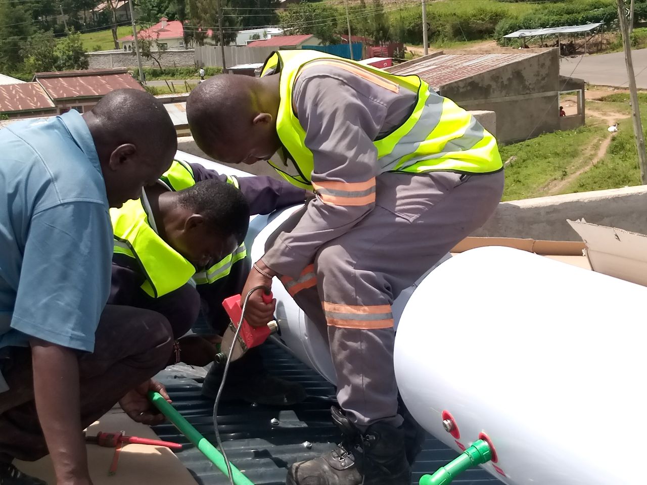 18.6kW Commercial Solar System Installation at a Hospital, Webuye
